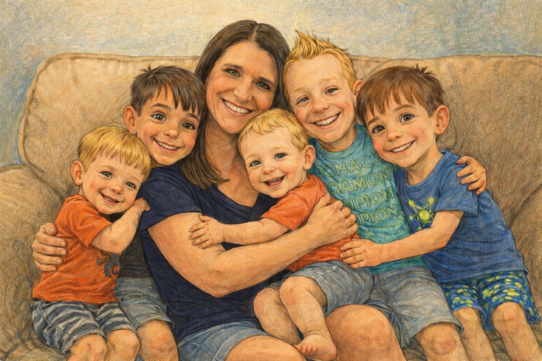 Raising Boys With Purpose in a Noisy Home