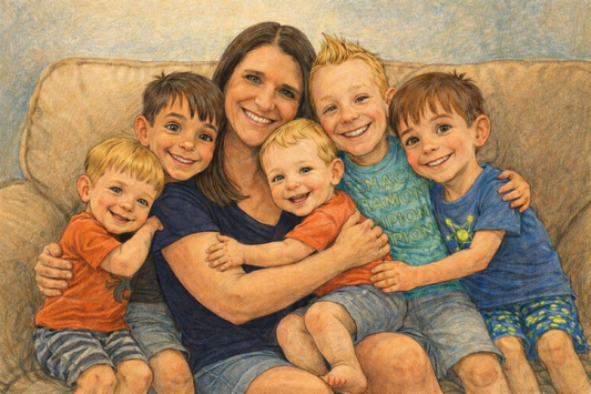 Raising Boys With Purpose in a Noisy Home