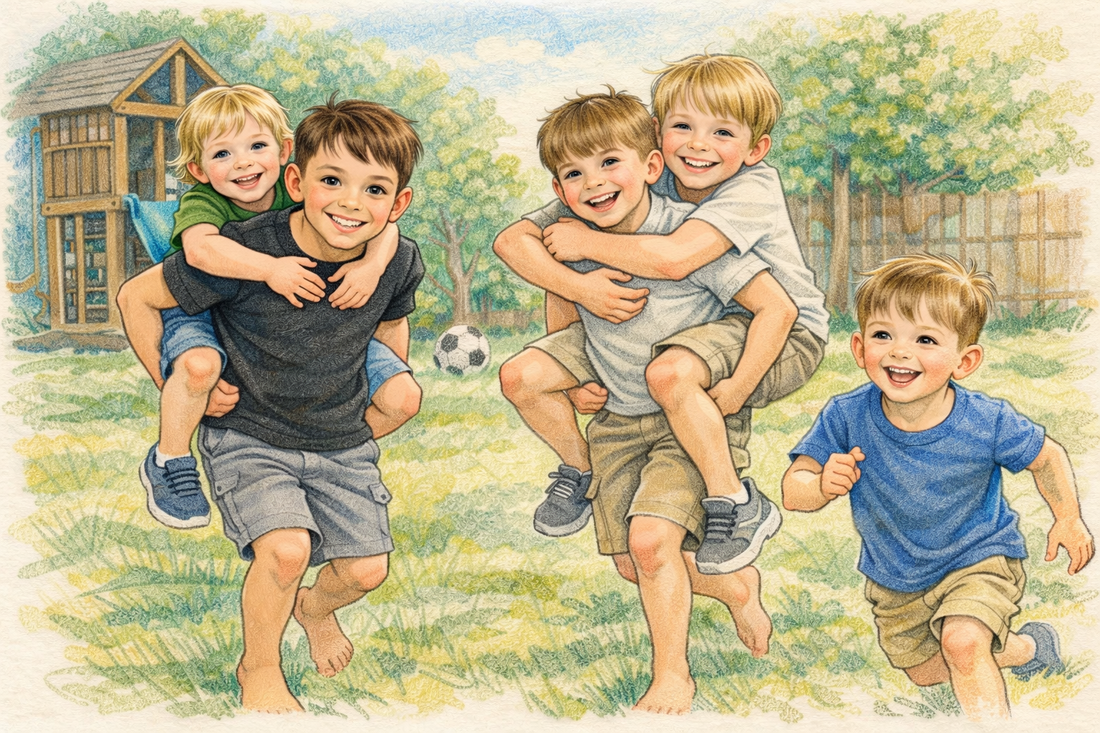Five Boys In: What I’ve Learned About Raising Boys