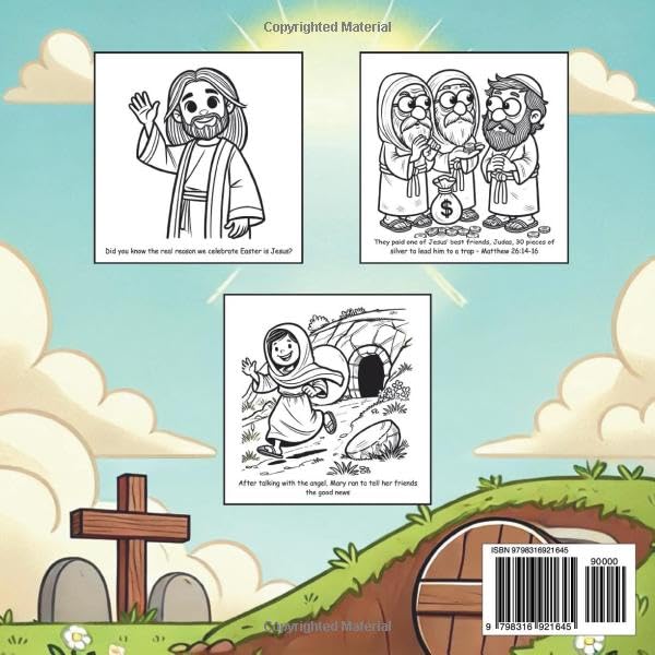 What makes Easter special? Coloring Book: Read and color your way through the Easter Bible story with references to scripture to help you along the way