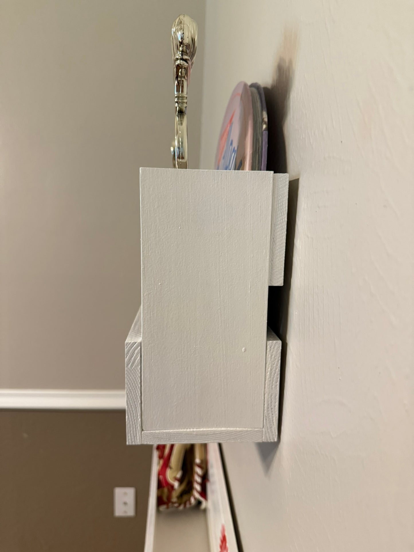 Painted Floating Shelves - Baseball